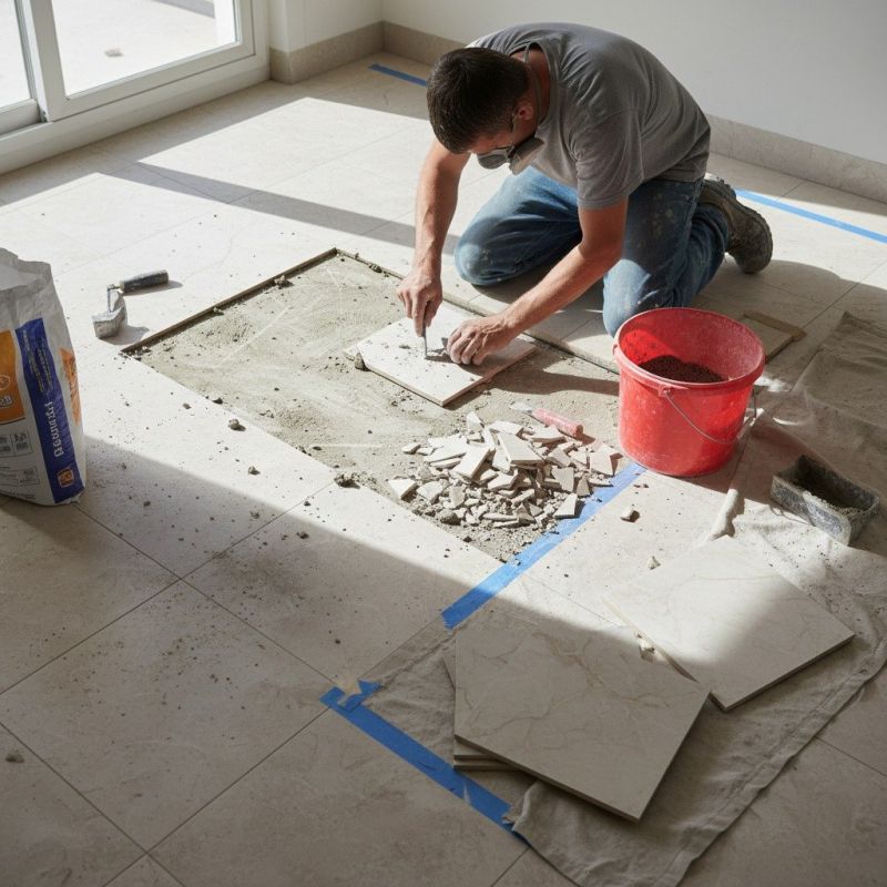 Tile Floor Heating Repair